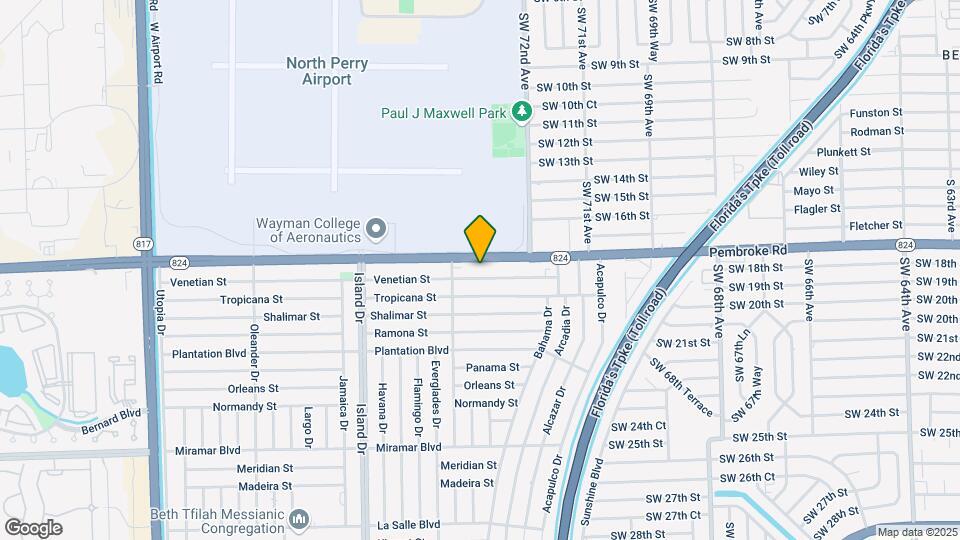 7421 Venetian Street Mapa y Detalles de la Ubicación