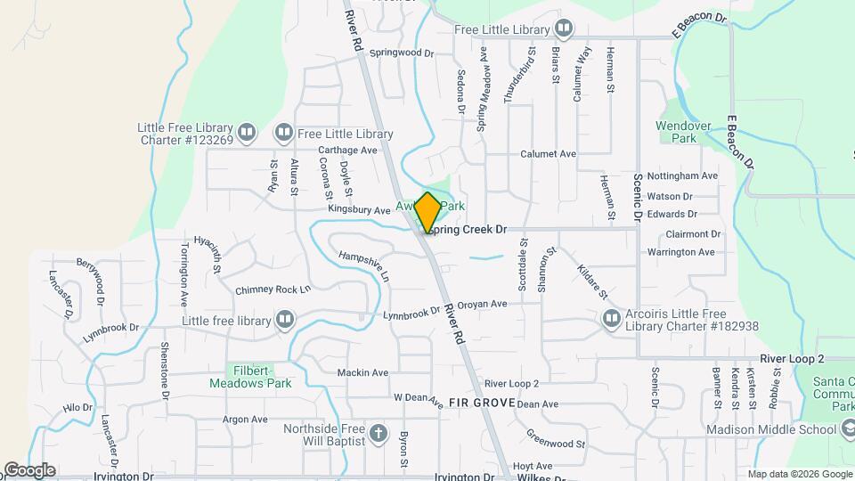 4285 River Rd Map and Location Details