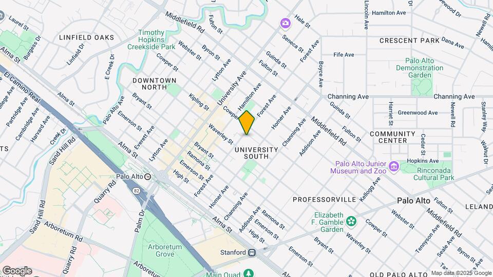446 Forest Ave Mapa y Detalles de la Ubicación