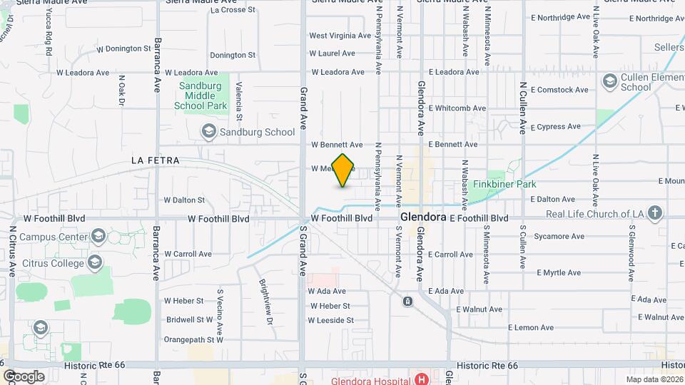 360 W Mountain View Ave Map and Location Details