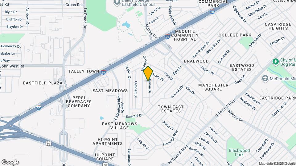 3003 Harlan Dr Map and Location Details