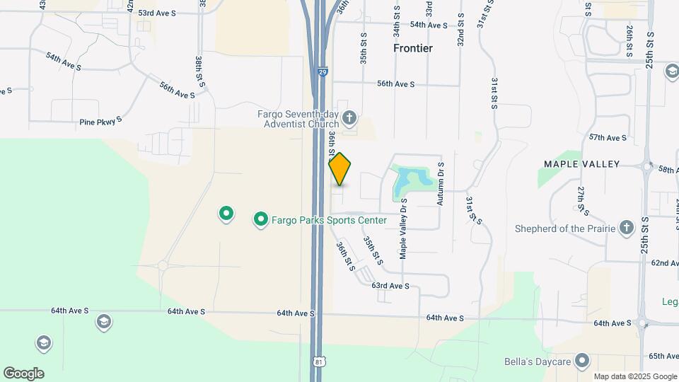 5930 36th St S Map and Location Details