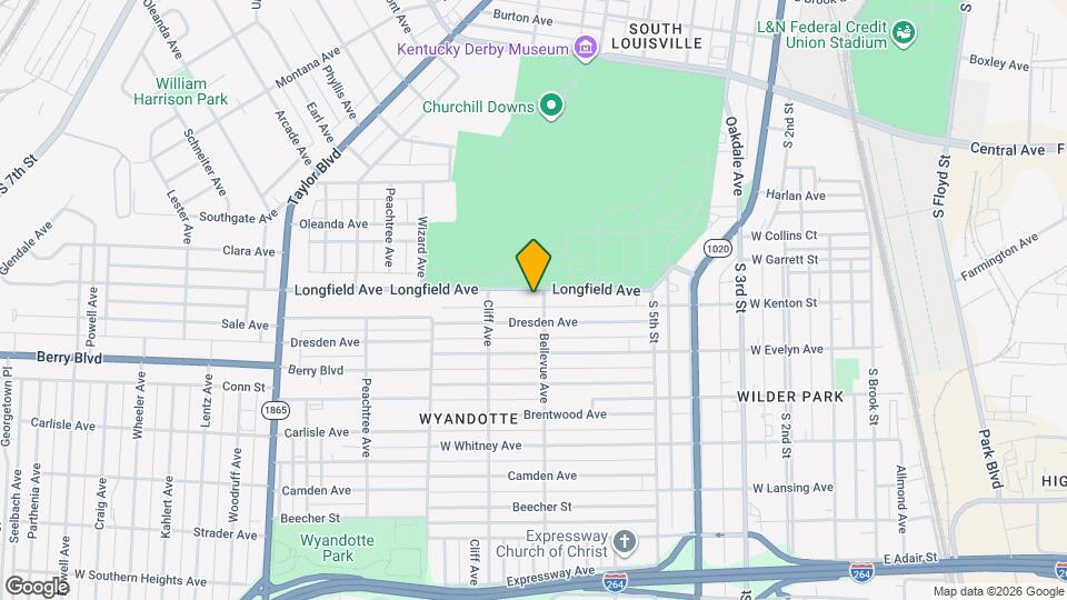806 Longfield Ave Map and Location Details