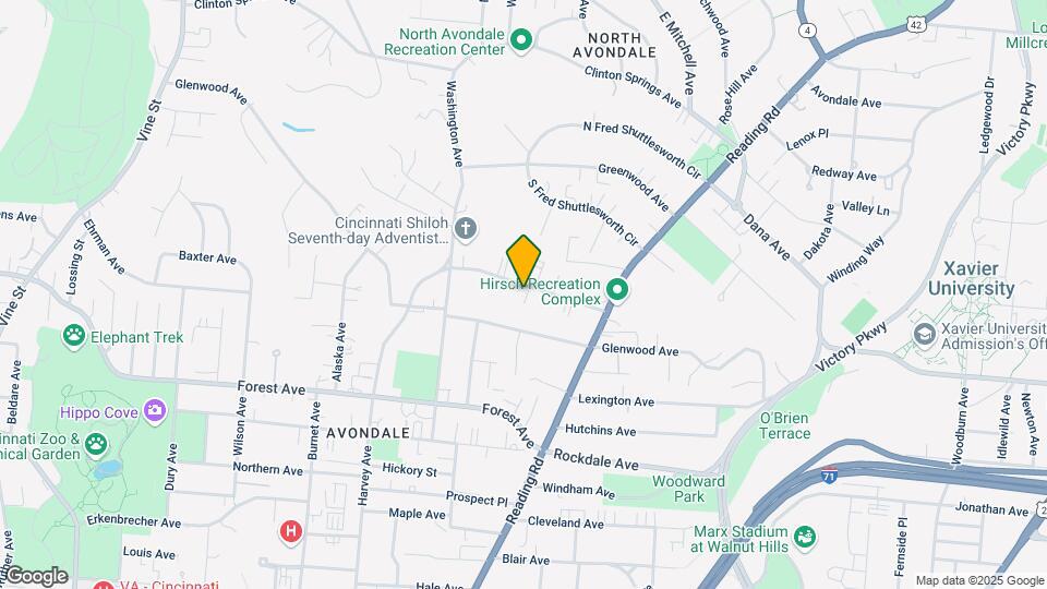 Gholson Avenue II Apartments Map and Location Details