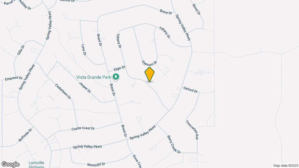 442 Tiffany Dr Map and Location Details