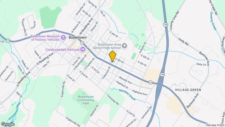 501 E Philadelphia Ave Map and Location Details