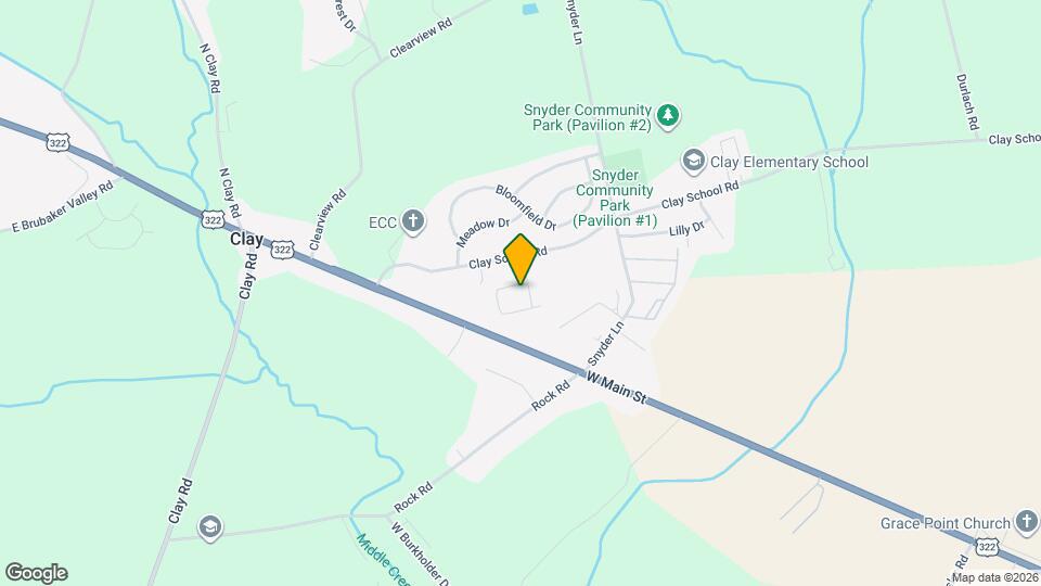 105 Mount Olive Ln Mapa y Detalles de la Ubicación