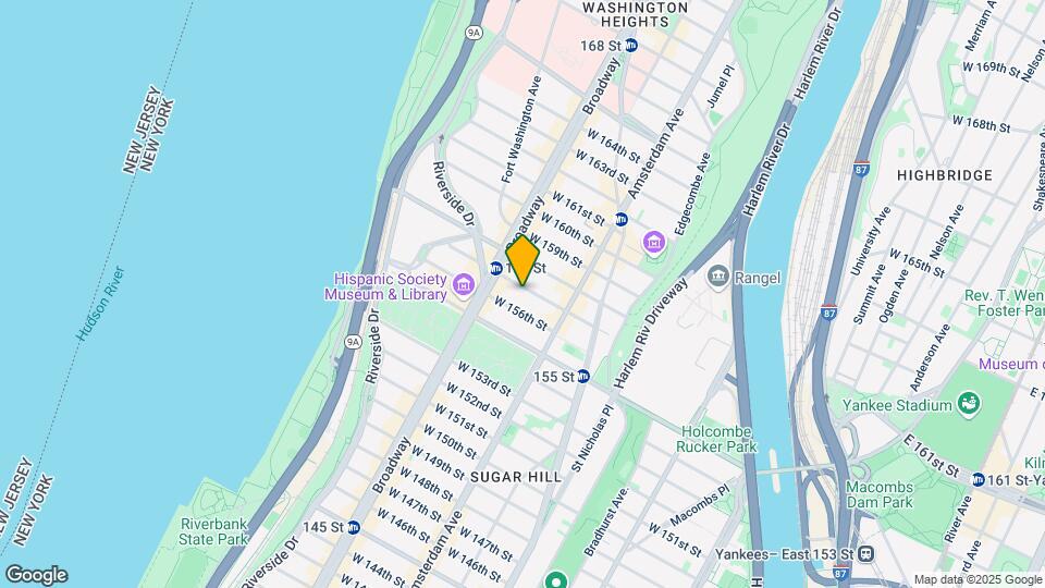 530 W 157th St Mapa y Detalles de la Ubicación