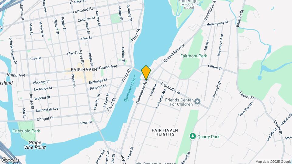 642 Quinnipiac Ave Map and Location Details
