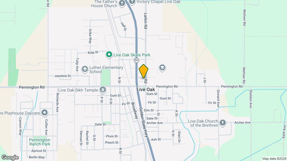 10046 Larkin Rd Map and Location Details