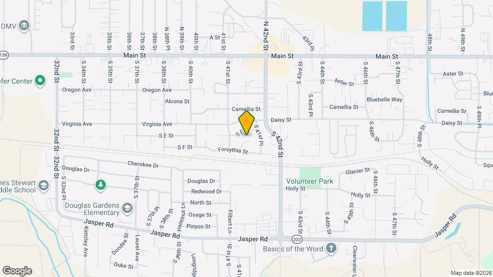 612 S 41st Ct Mapa y Detalles de la Ubicación