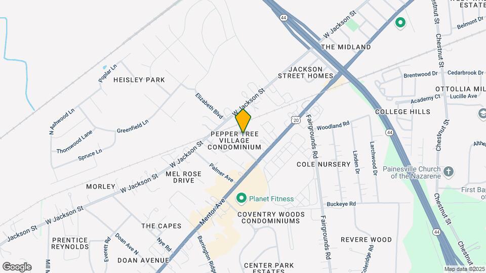 1 Peppertree Ln Map and Location Details
