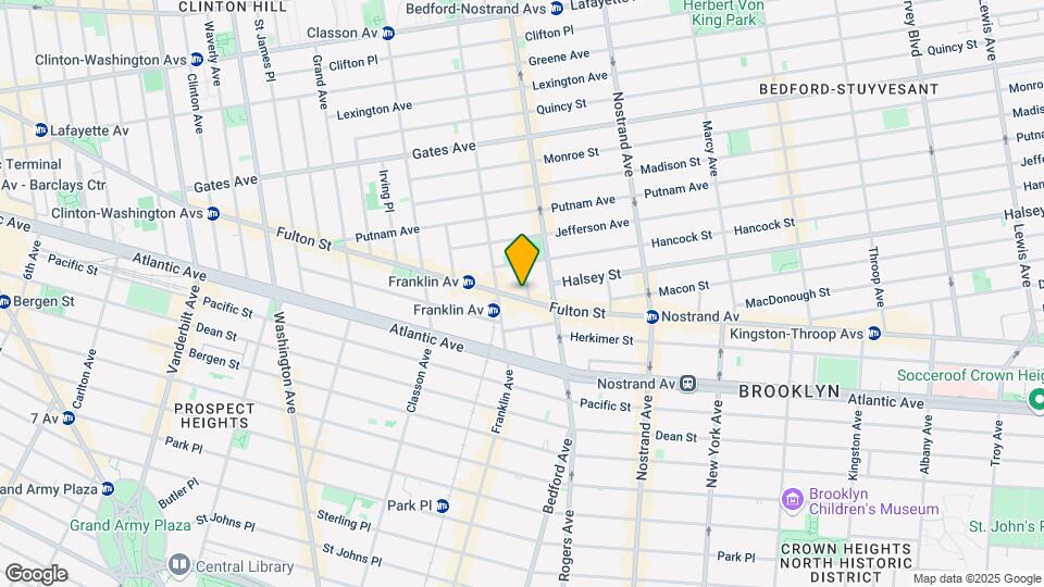 1175 Fulton St Map and Location Details