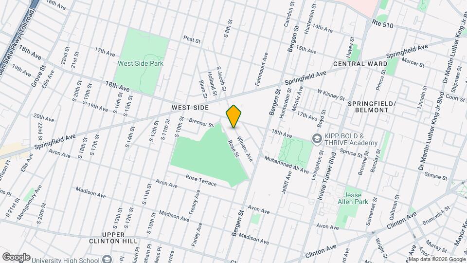 27 Winans Ave Map and Location Details