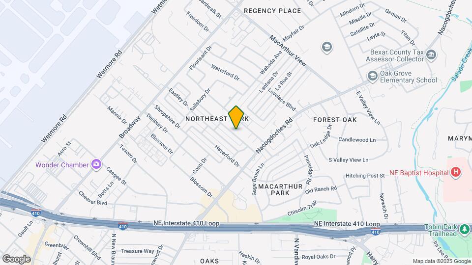 231 Middlebury Dr Map and Location Details