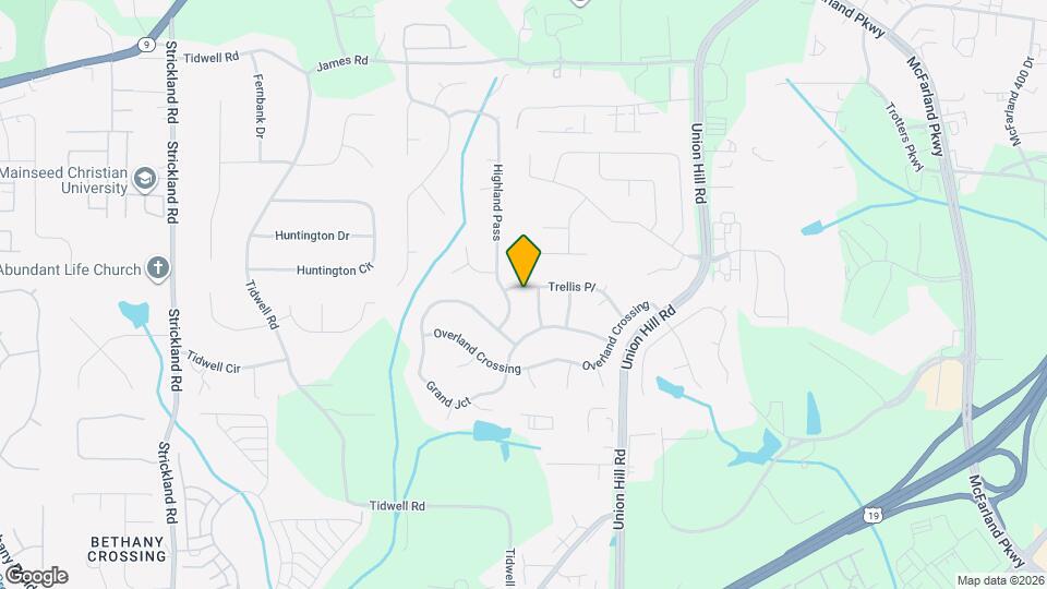 1735 Trellis Pl Map and Location Details