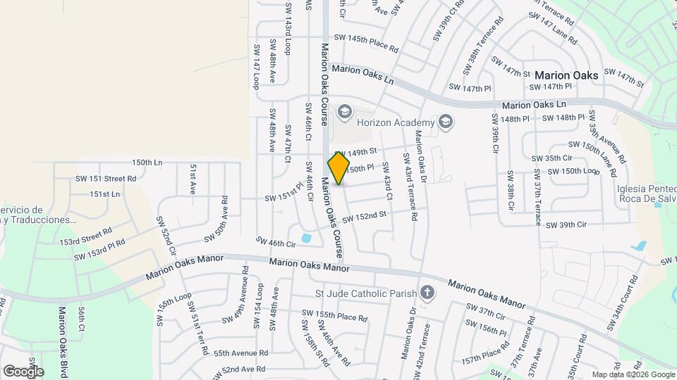 15110 SW 43rd Avenue Rd Map and Location Details