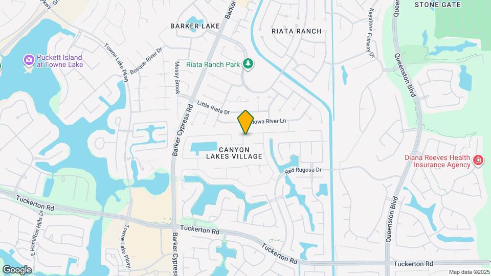 10414 Falling River Dr Map and Location Details