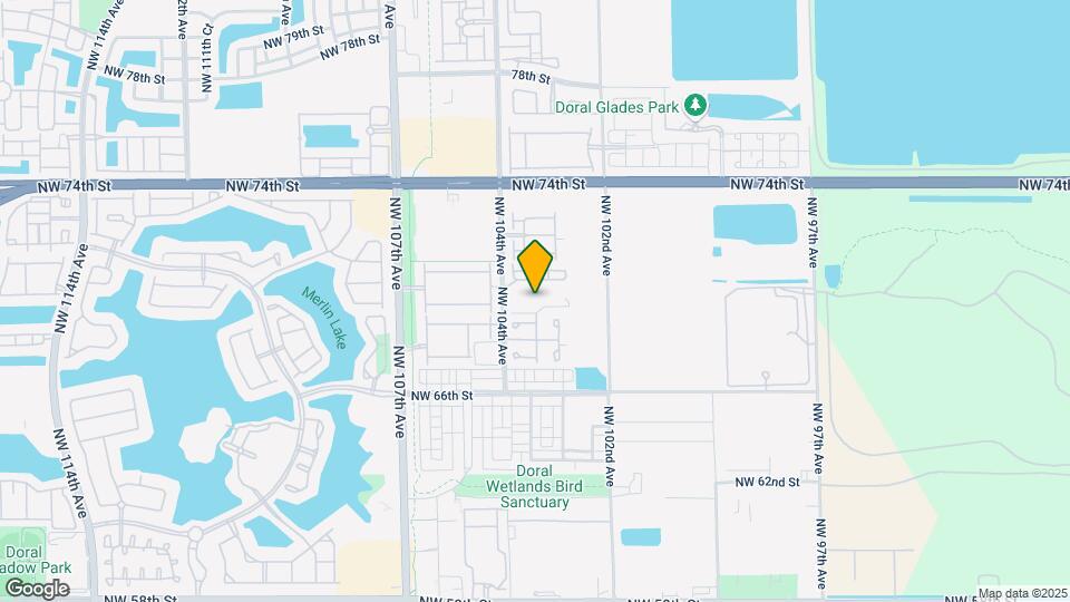 10336 NW 70th Ter Map and Location Details