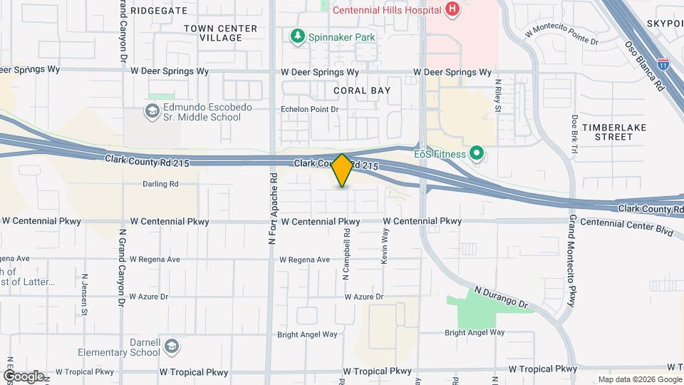 9015 Alex Creek Ave Map and Location Details