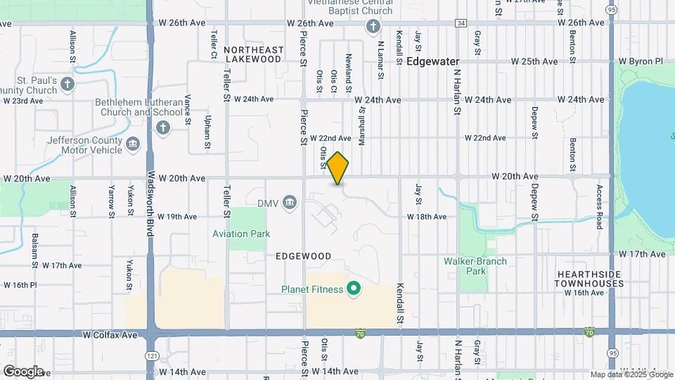 1961 Newland Ct Map and Location Details