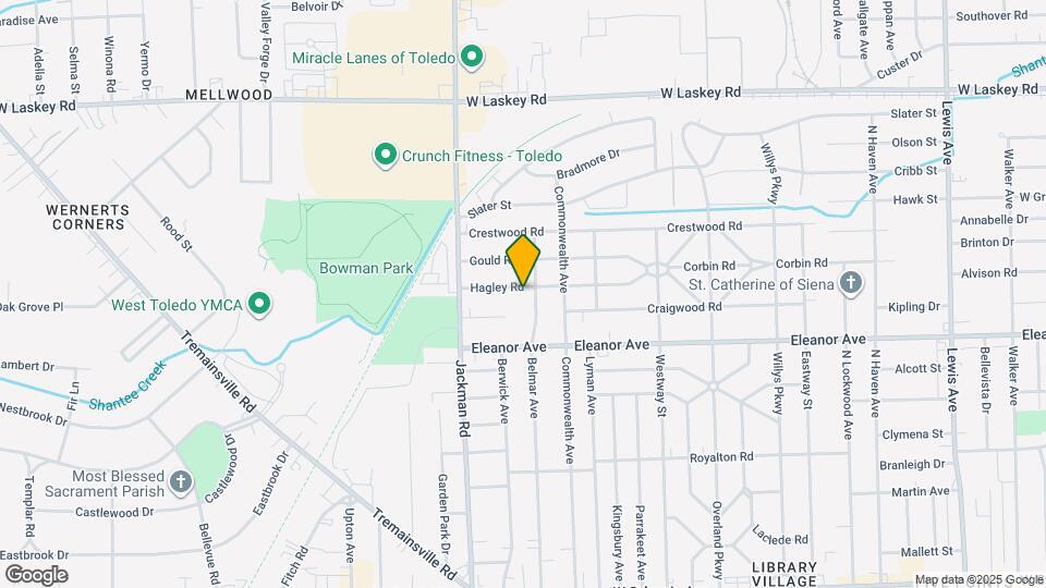1611 Hagley Rd Map and Location Details