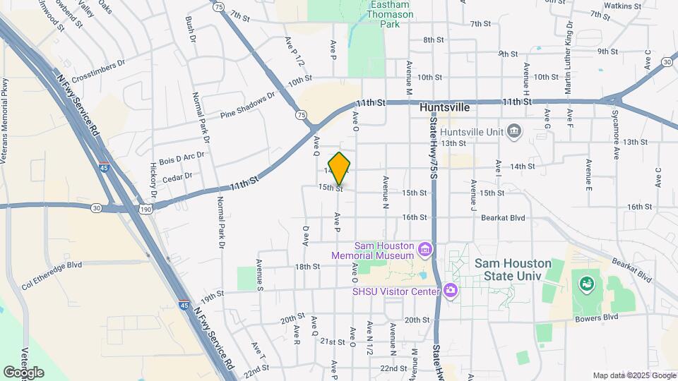 1503 Ave P Map and Location Details