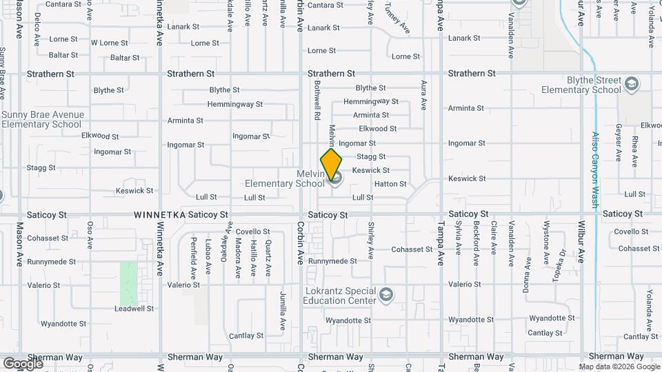 7649 Melvin Ave Map and Location Details
