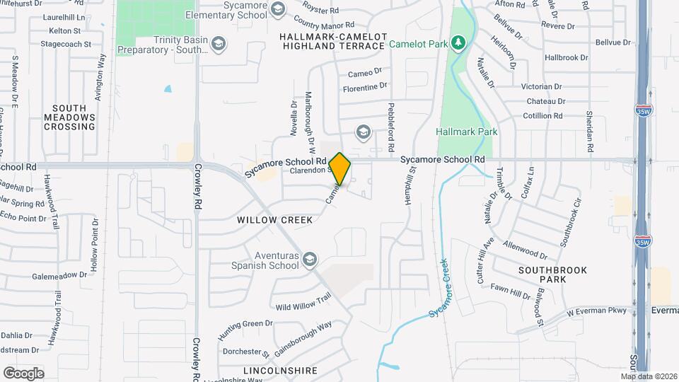 7937 Camelot Rd Map and Location Details