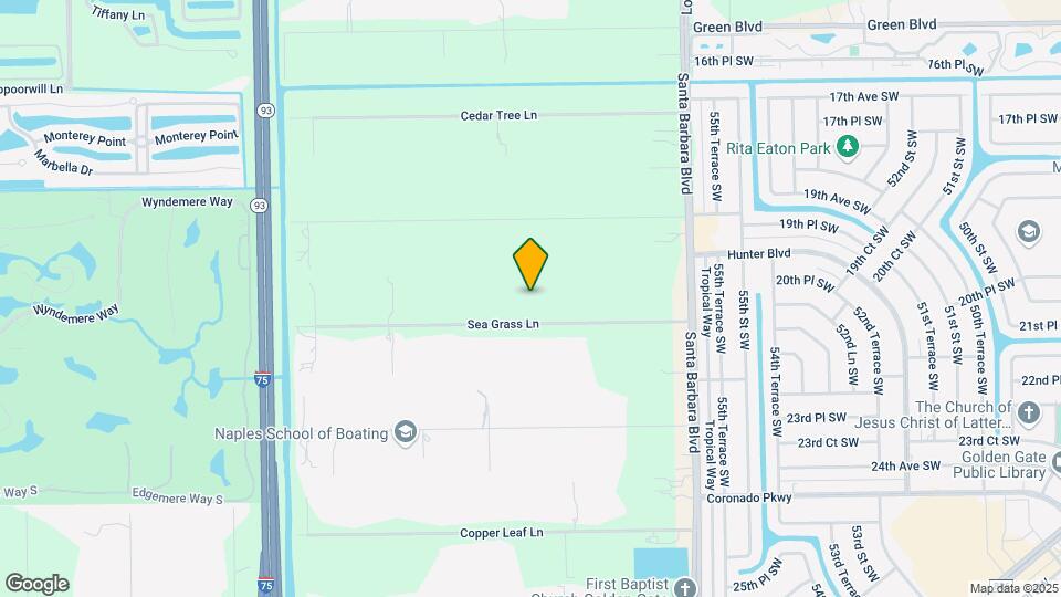5881 Sea Grass Ln Map and Location Details