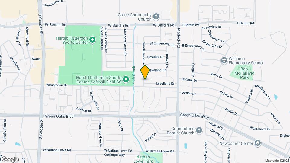 5105 Sandalwood Ln Map and Location Details