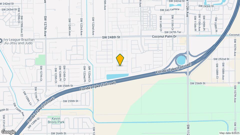 11876 SW 253rd St Map and Location Details