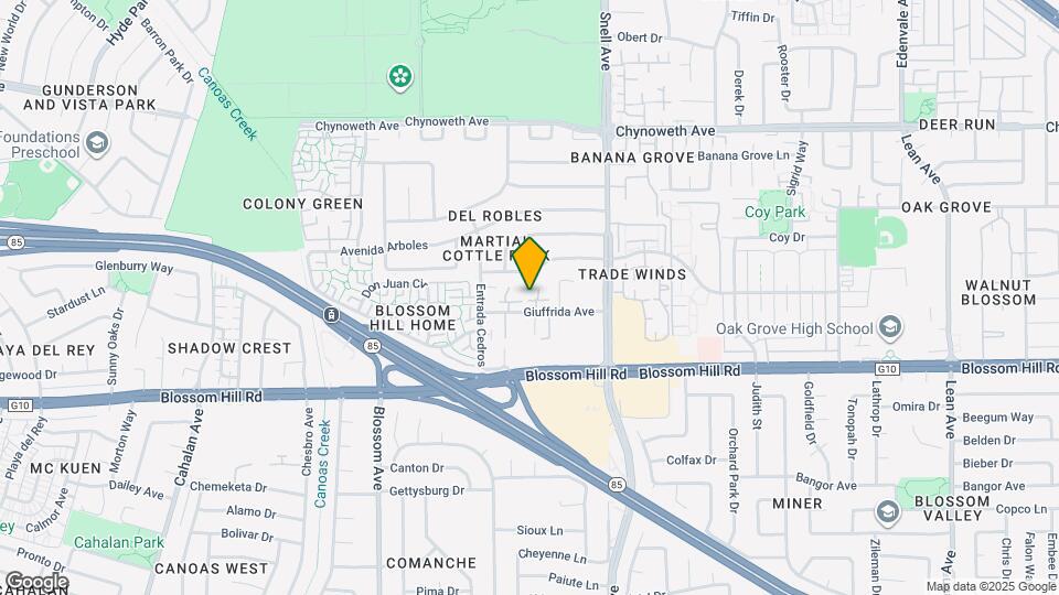 539 Giuffrida Ave Map and Location Details