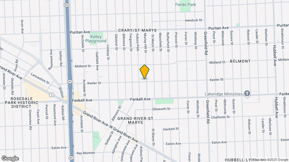 15403 Murray Hill St Map and Location Details