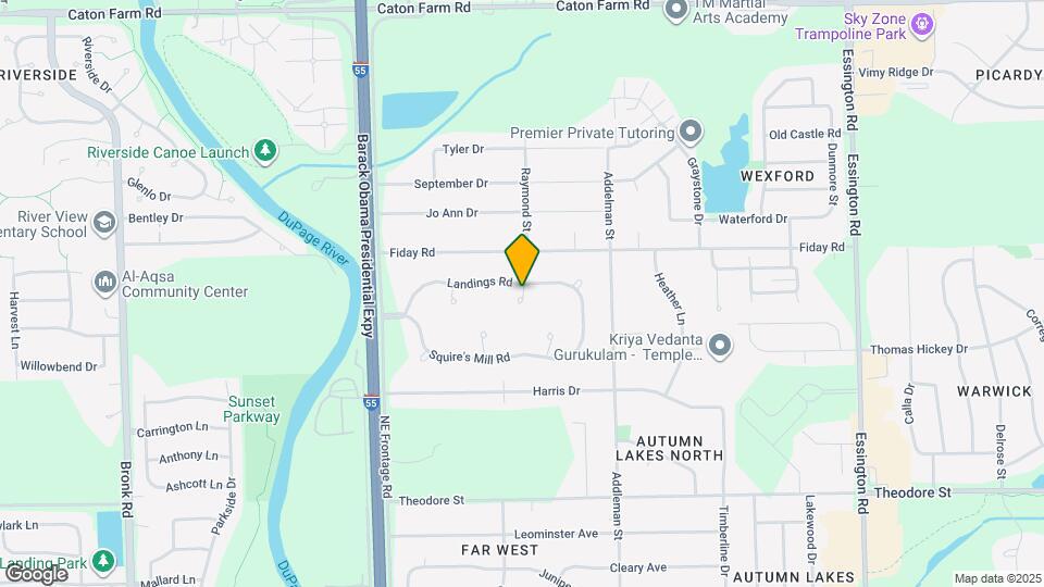 1906 Landings Ct Mapa y Detalles de la Ubicación