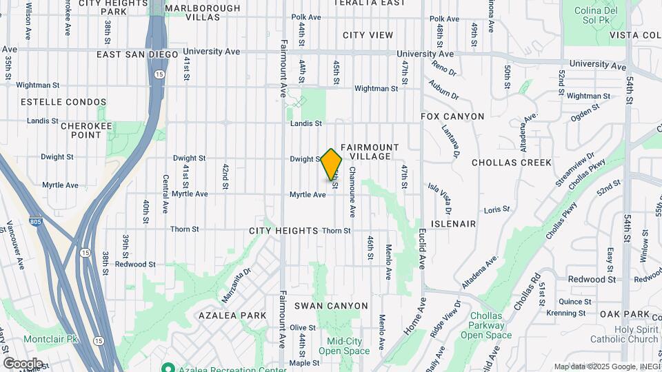 3522 45th St-Unit -3524 Map and Location Details