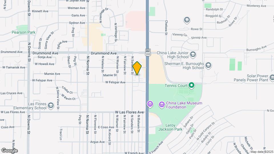 721 N Balsam St Map and Location Details