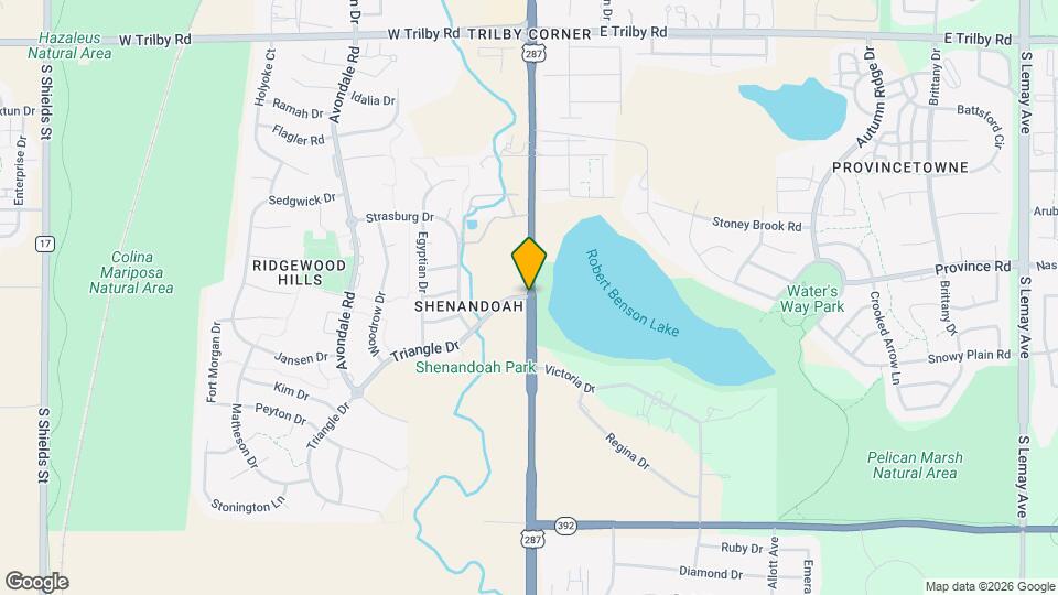 7 Triangle Dr Map and Location Details