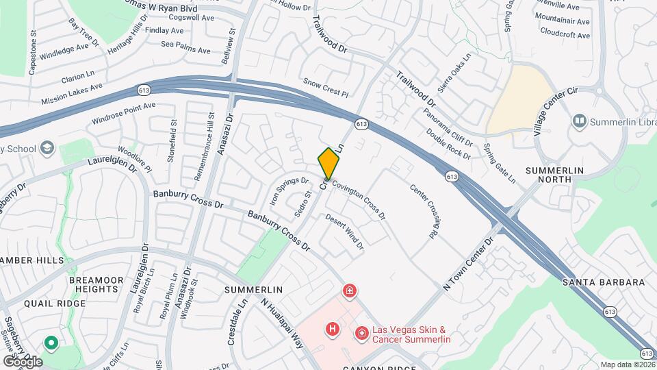 1531 Ruby Cliffs Ln Map and Location Details