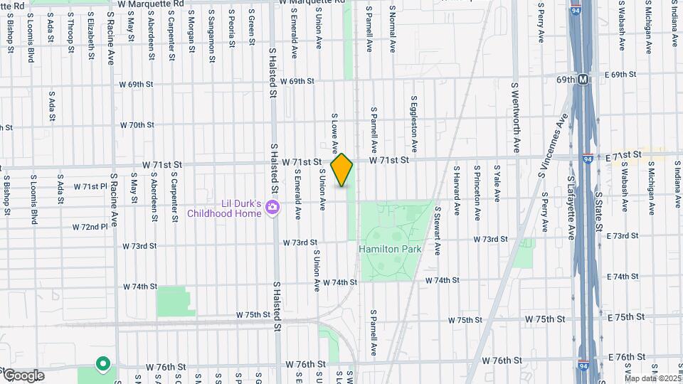 7146 S Lowe Ave Map and Location Details