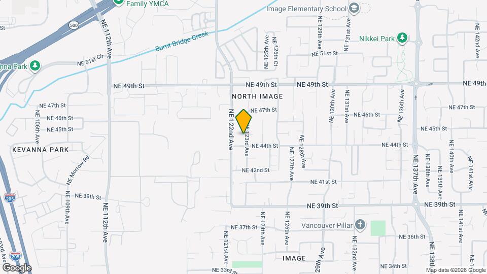 4416 NE 123rd Ave Mapa y Detalles de la Ubicación