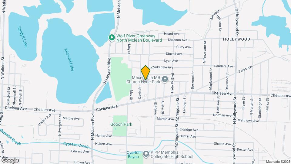 1445 Britton St Map and Location Details