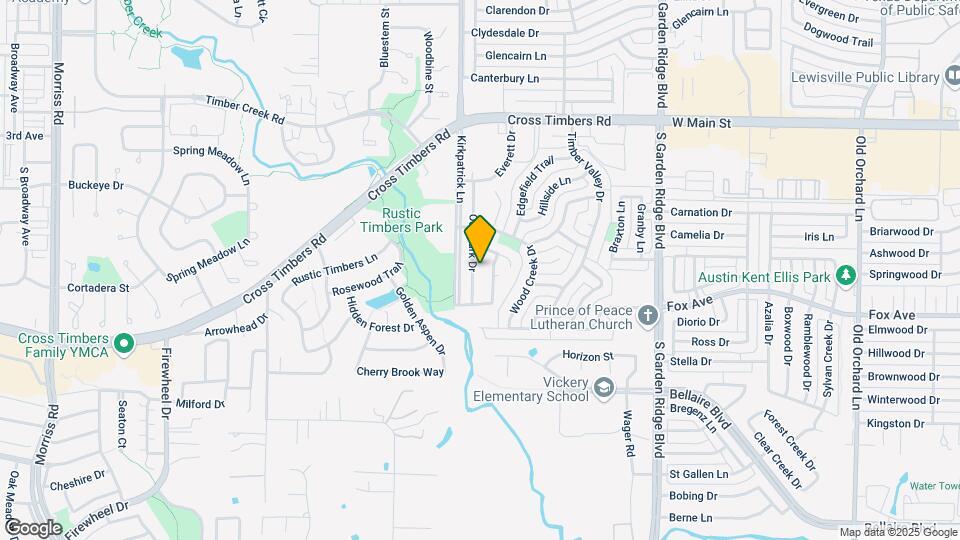 3900 Oak Park Dr Map and Location Details