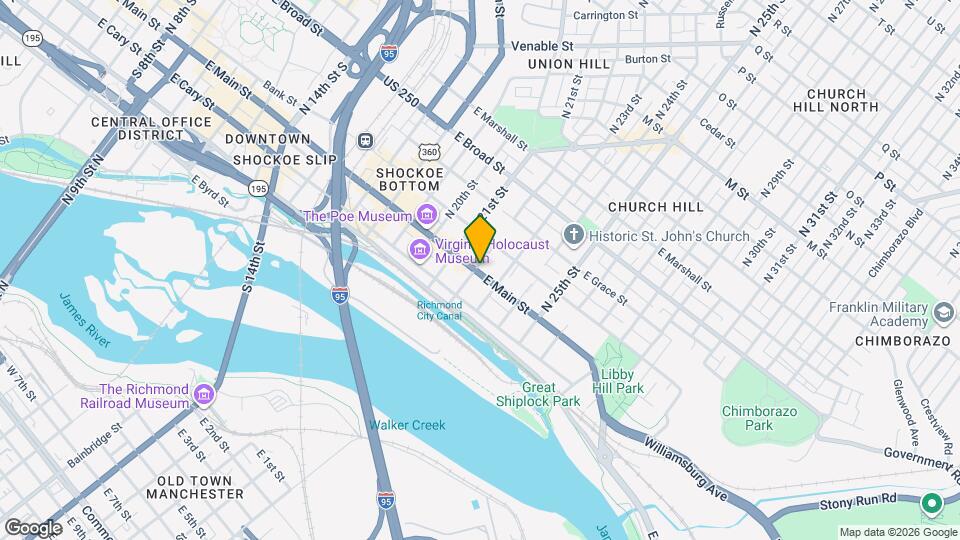 2200 E Main St Map and Location Details