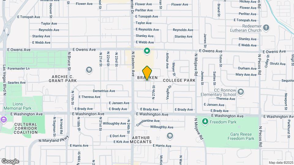 1228 Mews Ln Mapa y Detalles de la Ubicación