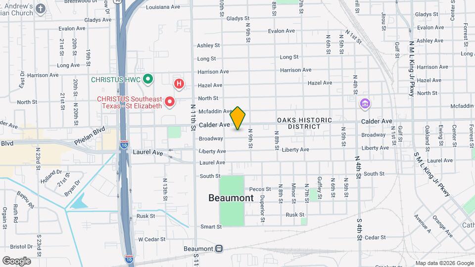 2556-2558 Broadway Map and Location Details