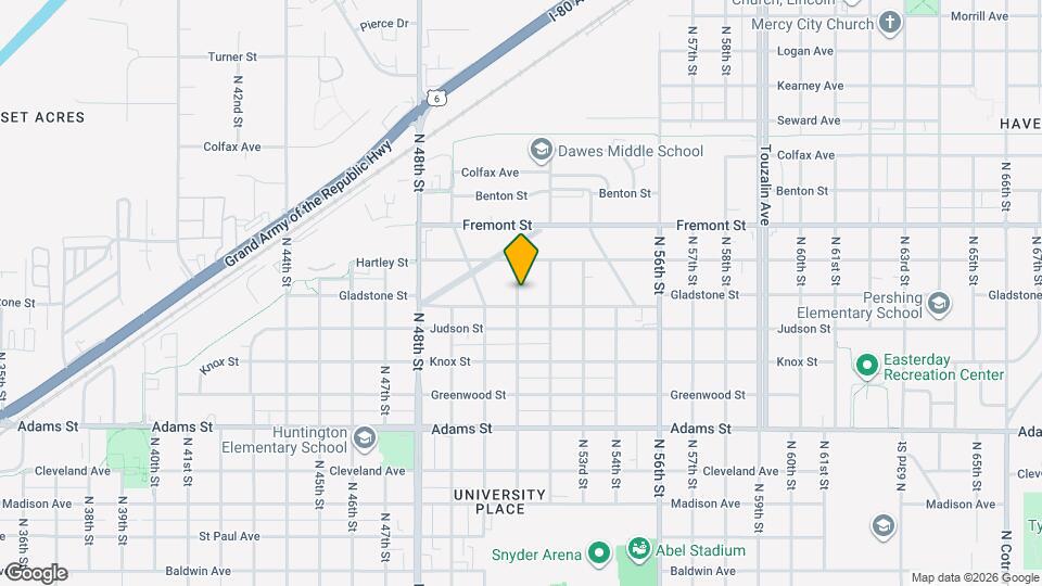 3420 N 51st St Map and Location Details