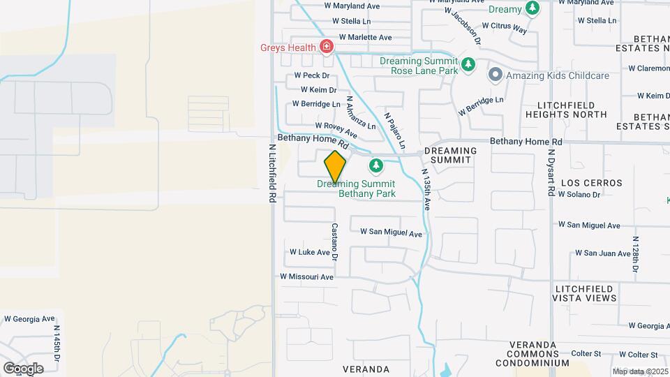 13712 W Solano Dr Map and Location Details
