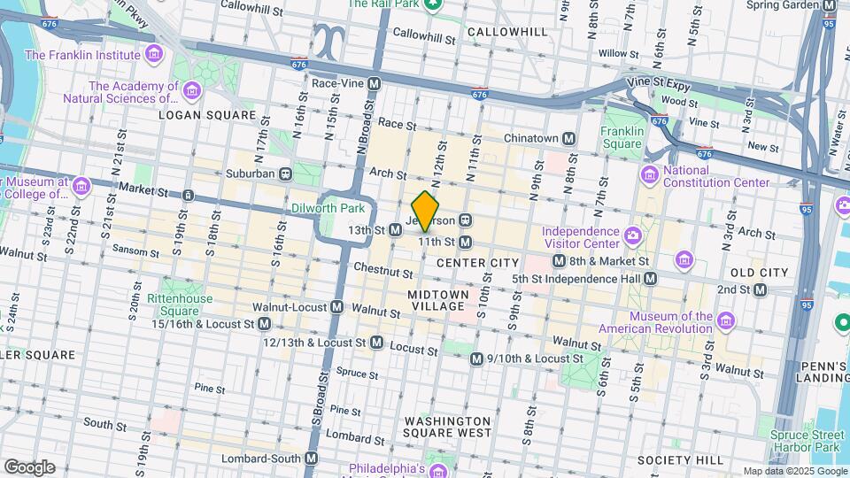 0 S 12th St, Unit 0B-1-17P Map and Location Details