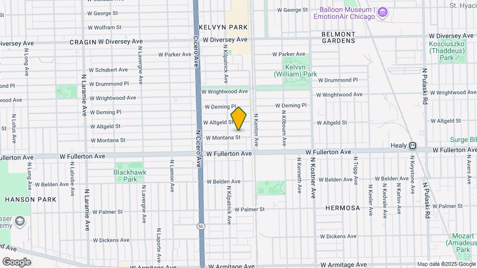 4630 W Montana St Map and Location Details